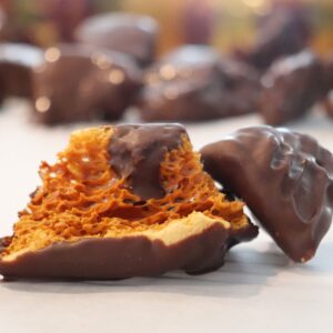 Chocolate Covered Honeycomb Candy
